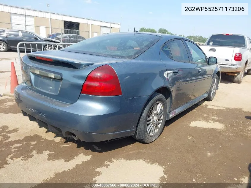 2G2WP552571173206 2007 Pontiac Grand Prix