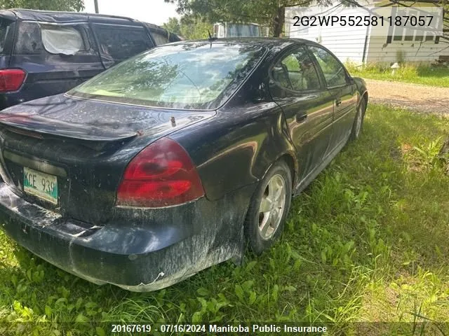 2G2WP552581187057 2008 Pontiac Grand Prix