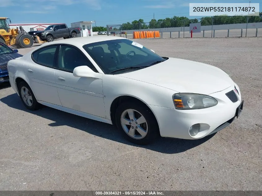 2G2WP552181174872 2008 Pontiac Grand Prix