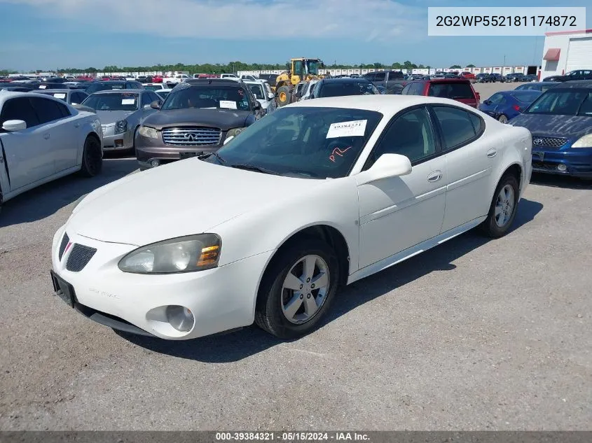 2G2WP552181174872 2008 Pontiac Grand Prix