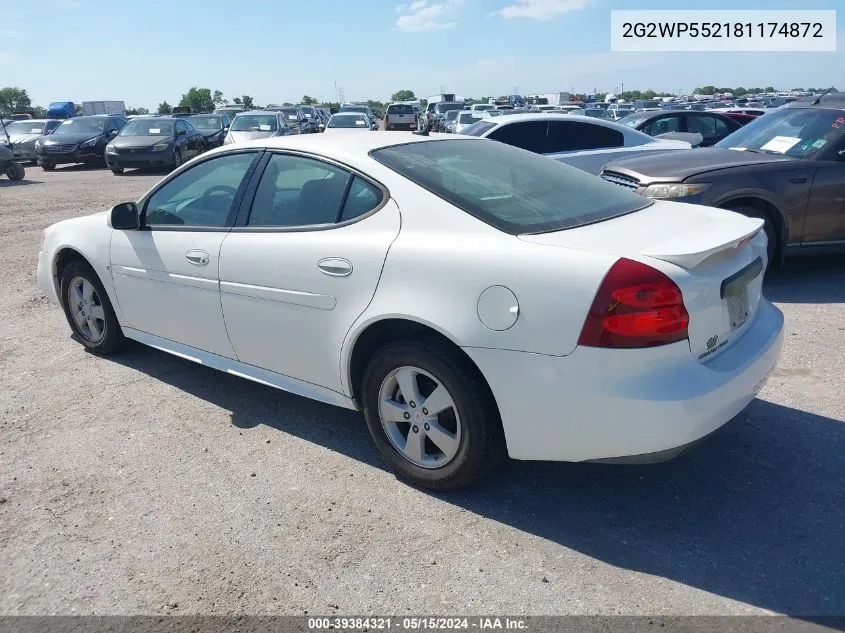 2G2WP552181174872 2008 Pontiac Grand Prix