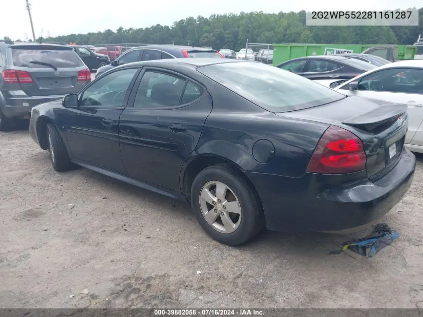 2G2WP552281161287 2008 Pontiac Grand Prix