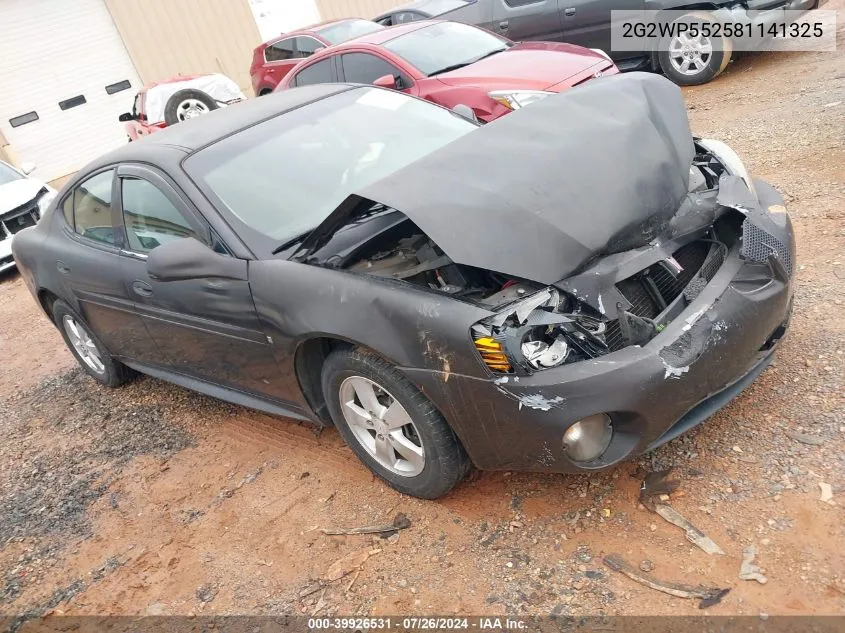 2G2WP552581141325 2008 Pontiac Grand Prix