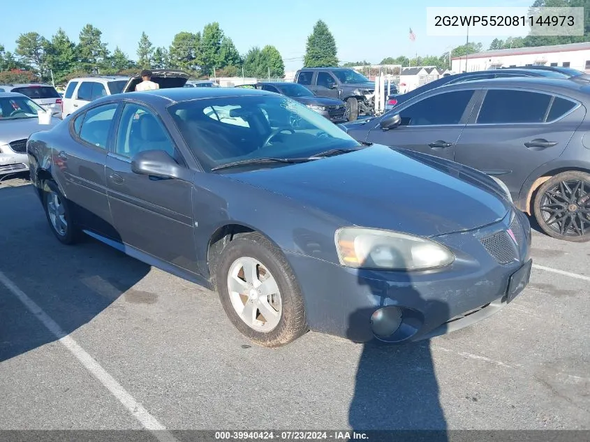 2G2WP552081144973 2008 Pontiac Grand Prix