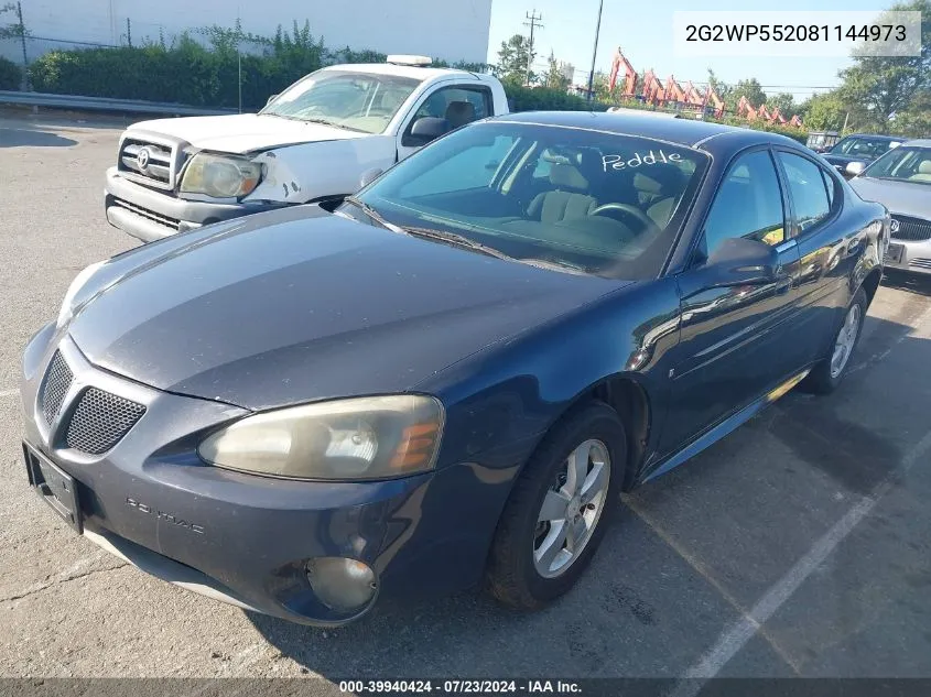 2G2WP552081144973 2008 Pontiac Grand Prix