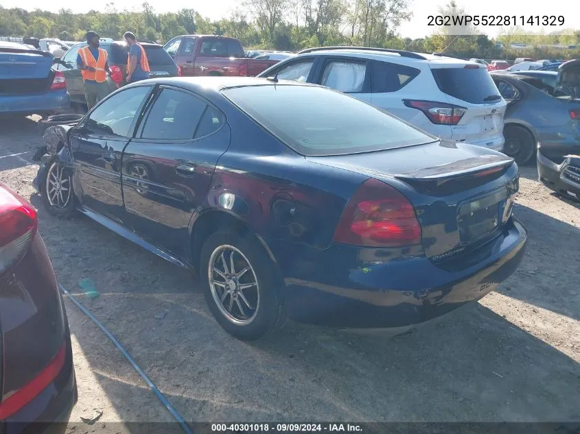 2G2WP552281141329 2008 Pontiac Grand Prix