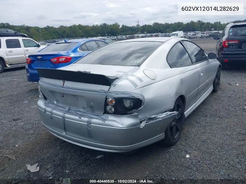 6G2VX12G14L282629 2004 Pontiac Gto