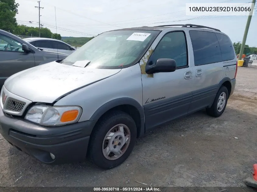 2002 Pontiac Montana V16 VIN: 1GMDU23E92D163066 Lot: 39530718