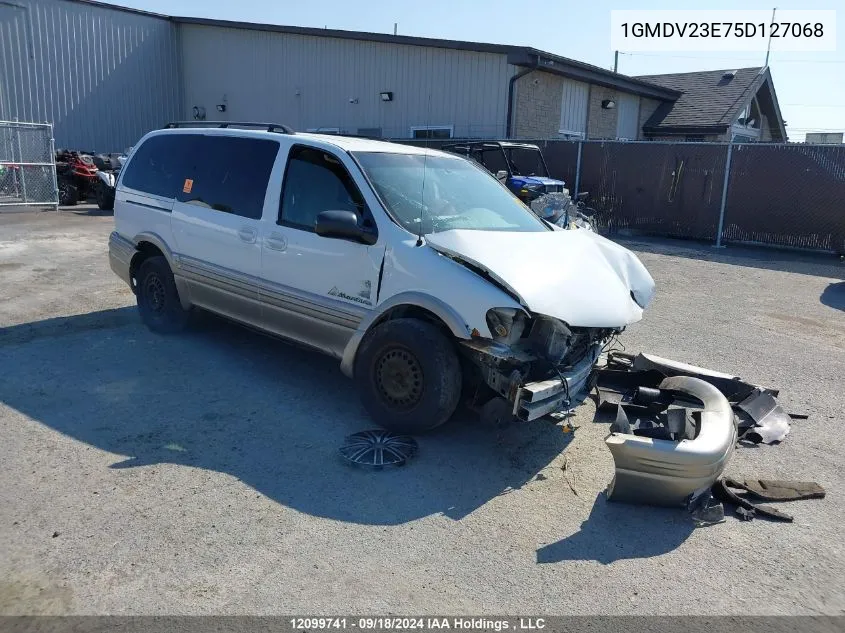 2005 Pontiac Montana VIN: 1GMDV23E75D127068 Lot: 12099741