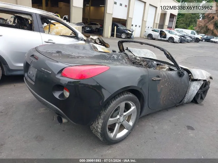 1G2MB33BX6Y105962 2006 Pontiac Solstice