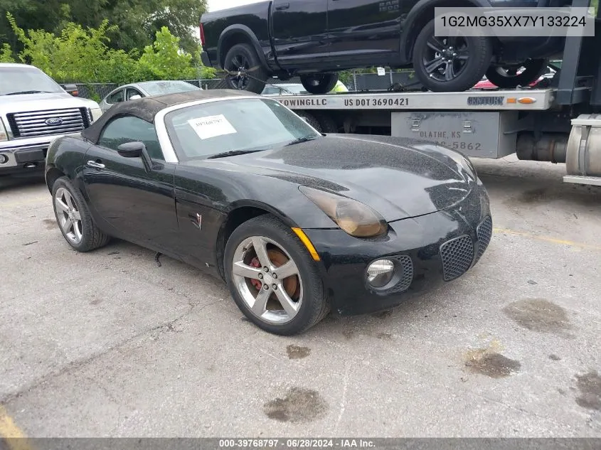 2007 Pontiac Solstice Gxp VIN: 1G2MG35XX7Y133224 Lot: 39768797