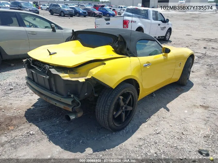 1G2MB35BX7Y135574 2007 Pontiac Solstice