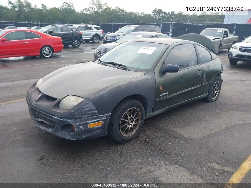 1G2JB1249Y7338749 2000 Pontiac Sunfire Se