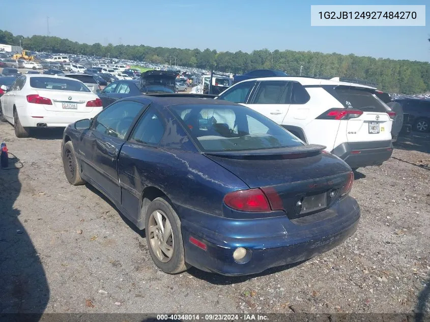 1G2JB124927484270 2002 Pontiac Sunfire Se