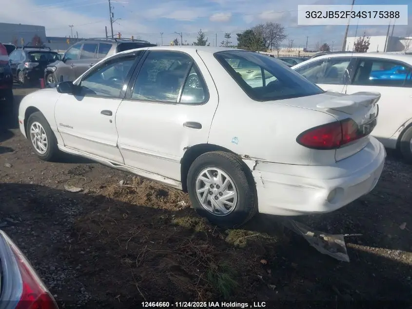 3G2JB52F34S175388 2004 Pontiac Sunfire Sl/Slx