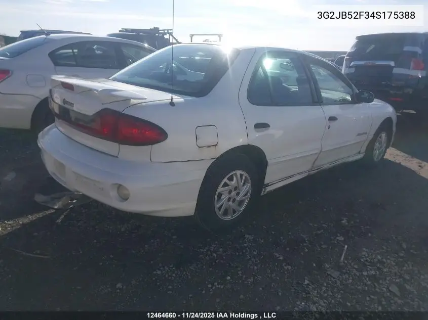 3G2JB52F34S175388 2004 Pontiac Sunfire Sl/Slx