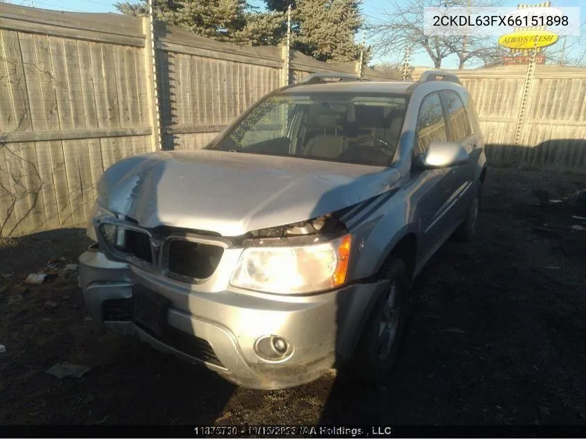 2CKDL63FX66151898 2006 Pontiac Torrent