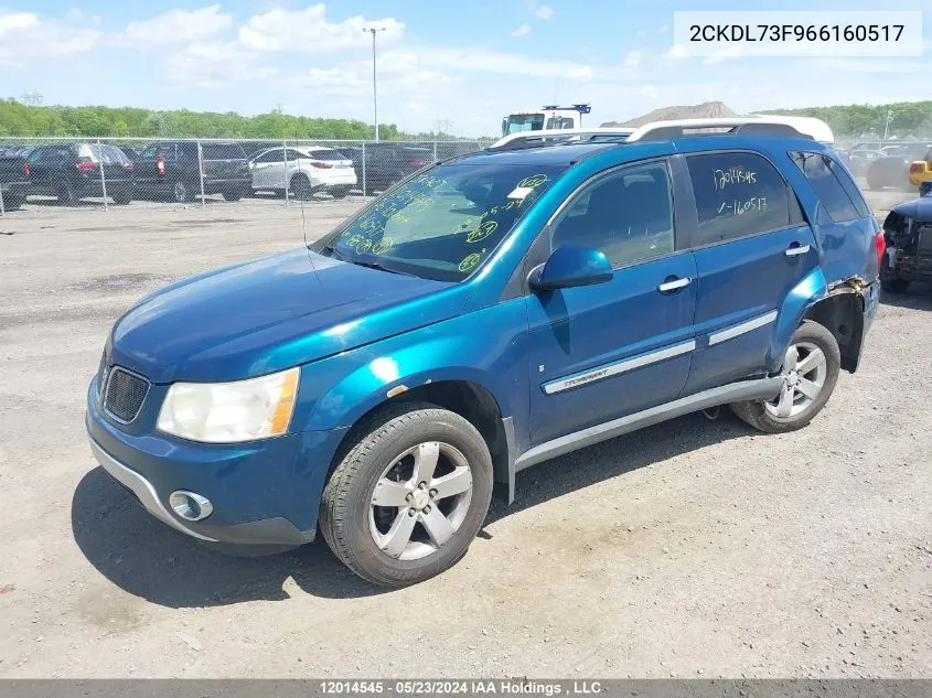 2CKDL73F966160517 2006 Pontiac Torrent