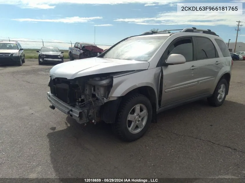 2CKDL63F966181765 2006 Pontiac Torrent