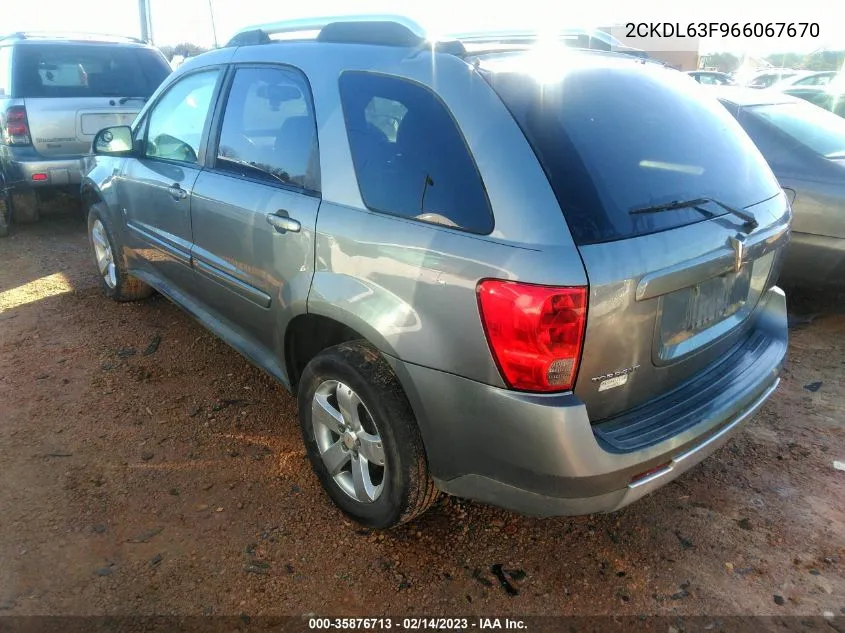 2CKDL63F966067670 2006 Pontiac Torrent