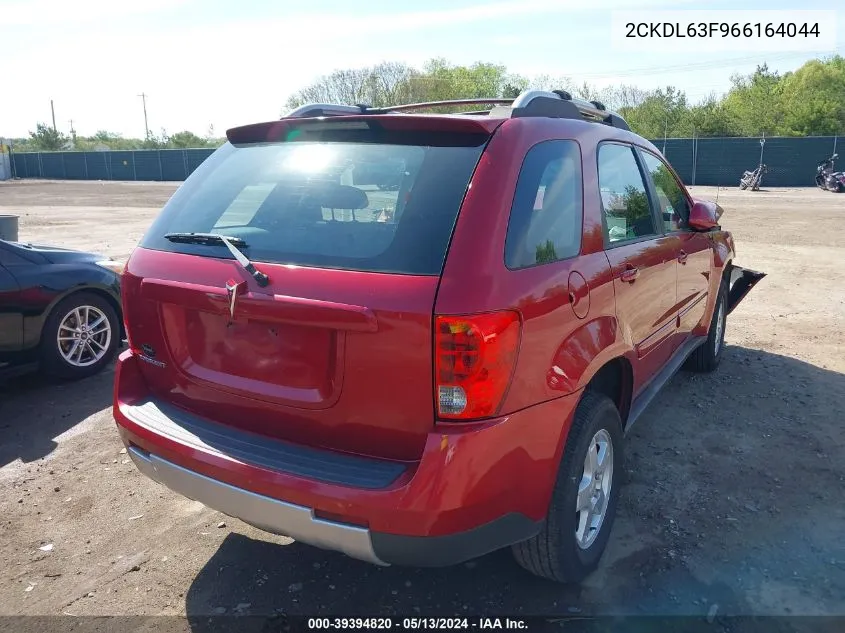 2CKDL63F966164044 2006 Pontiac Torrent