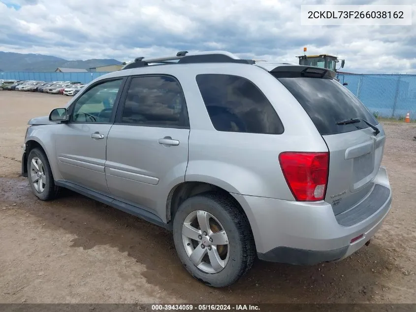 2CKDL73F266038162 2006 Pontiac Torrent