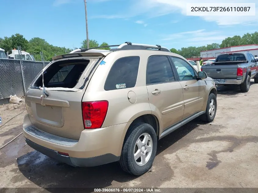 2CKDL73F266110087 2006 Pontiac Torrent