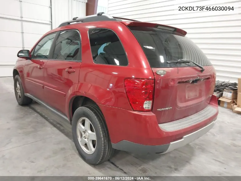 2CKDL73F466030094 2006 Pontiac Torrent