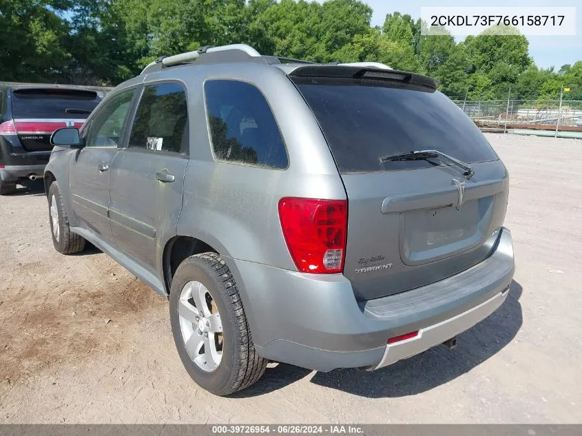 2CKDL73F766158717 2006 Pontiac Torrent