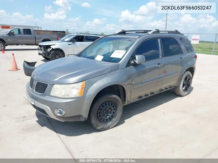 2CKDL63F566053247 2006 Pontiac Torrent