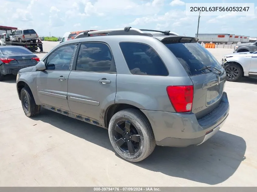 2CKDL63F566053247 2006 Pontiac Torrent