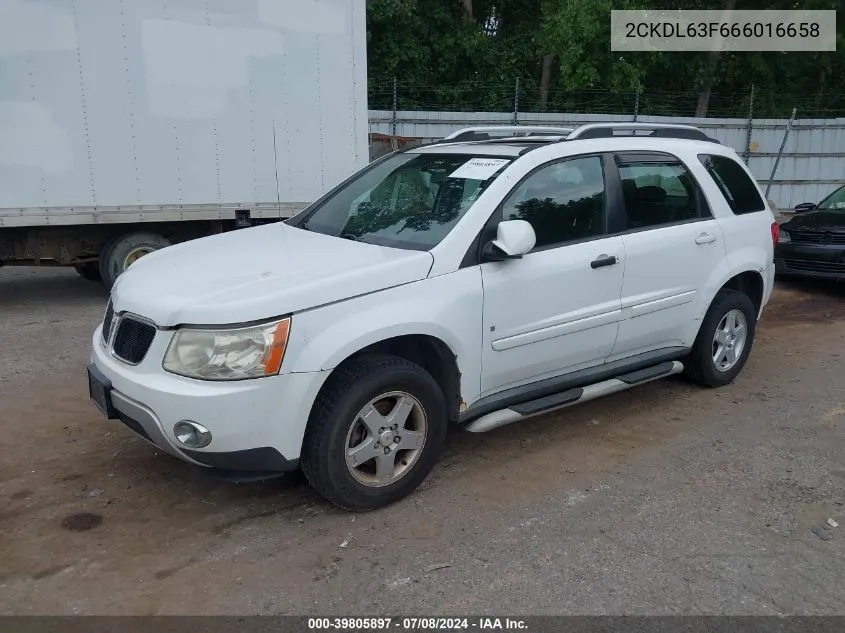 2CKDL63F666016658 2006 Pontiac Torrent