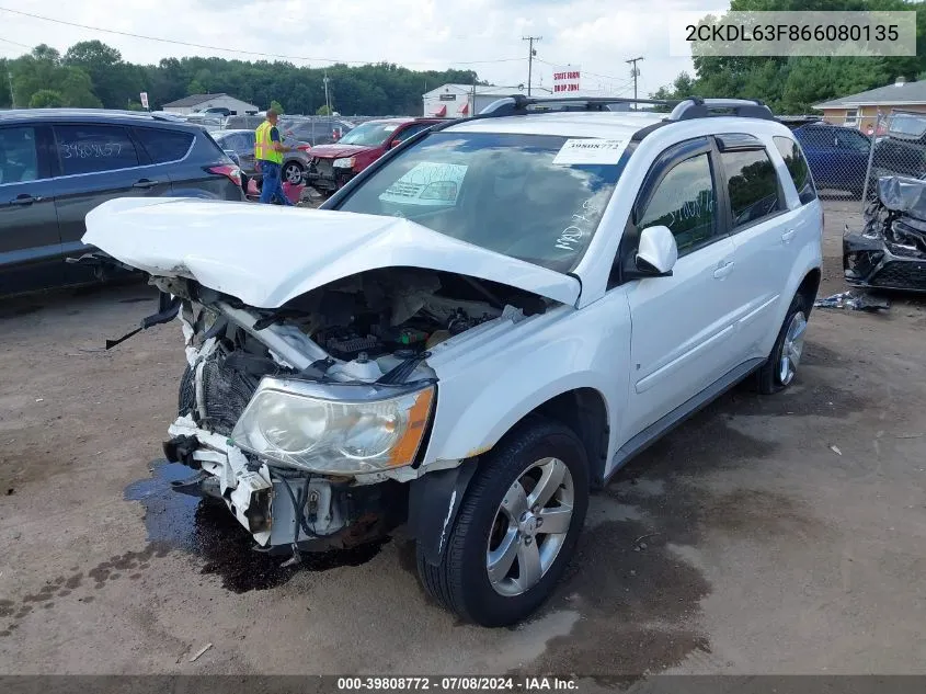 2CKDL63F866080135 2006 Pontiac Torrent