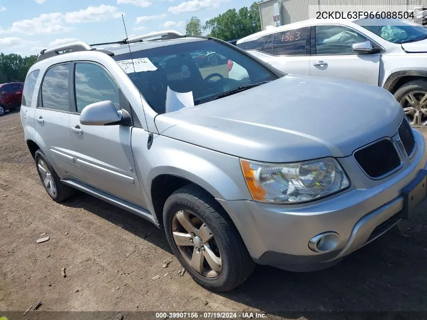 2CKDL63F966088504 2006 Pontiac Torrent