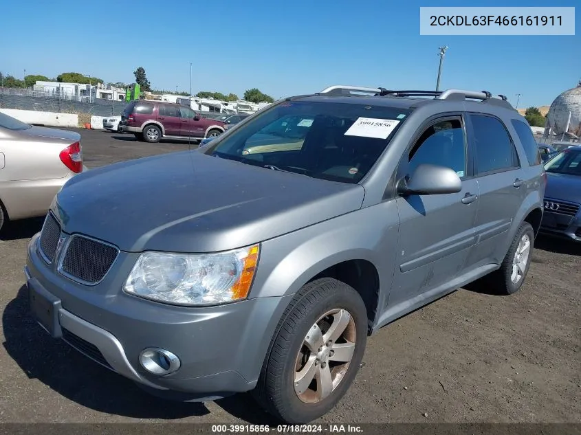 2CKDL63F466161911 2006 Pontiac Torrent