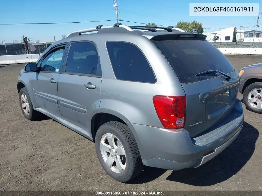 2CKDL63F466161911 2006 Pontiac Torrent