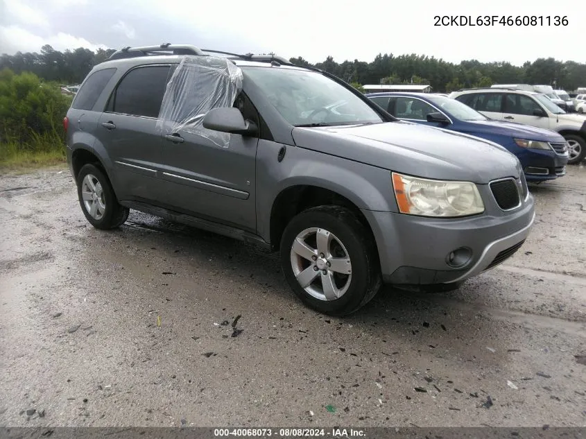 2CKDL63F466081136 2006 Pontiac Torrent