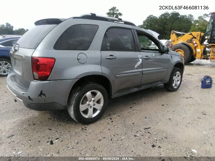 2CKDL63F466081136 2006 Pontiac Torrent