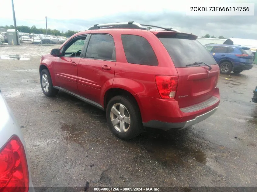 2CKDL73F666114756 2006 Pontiac Torrent