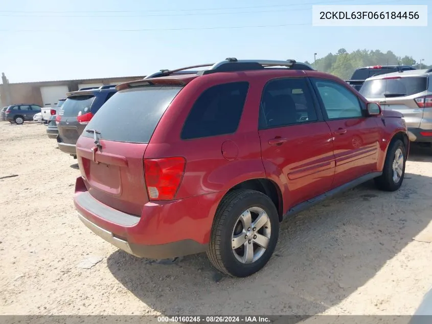 2CKDL63F066184456 2006 Pontiac Torrent