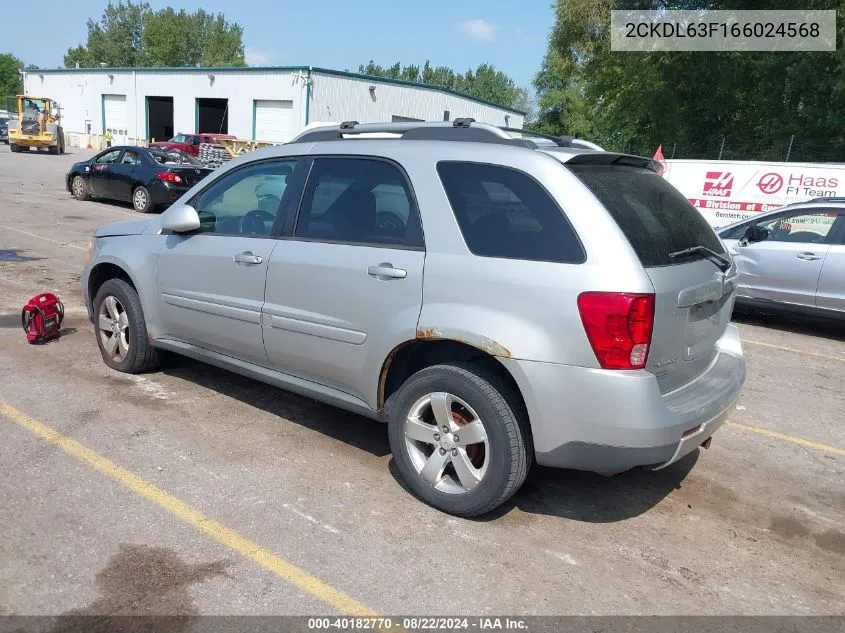 2CKDL63F166024568 2006 Pontiac Torrent