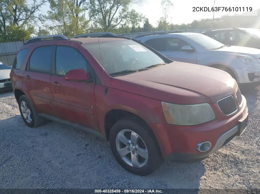 2CKDL63F766101119 2006 Pontiac Torrent