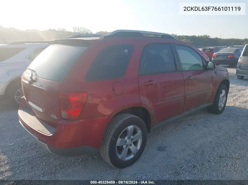 2CKDL63F766101119 2006 Pontiac Torrent