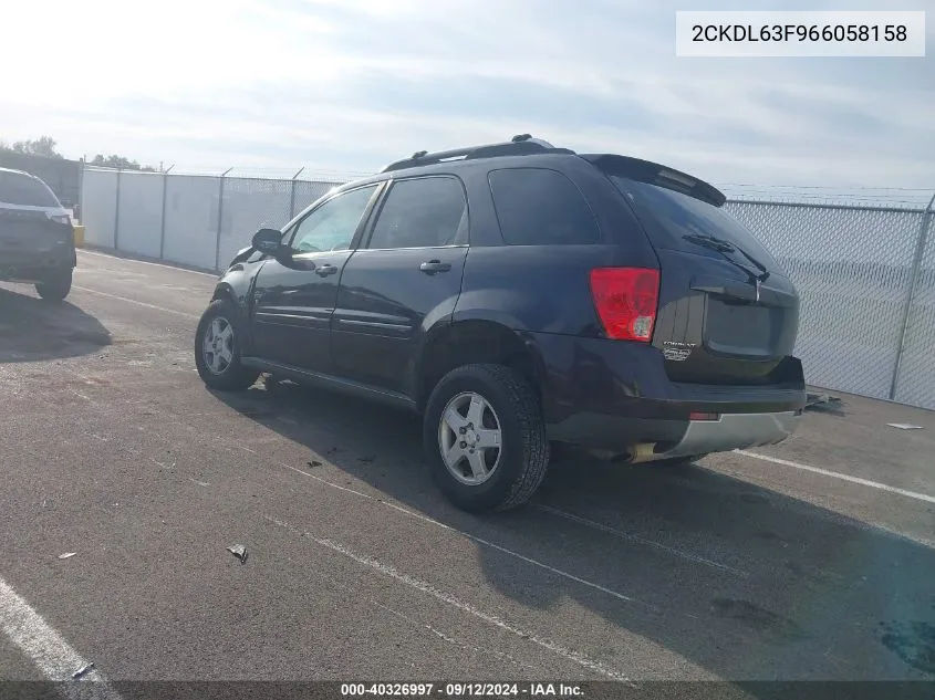 2CKDL63F966058158 2006 Pontiac Torrent