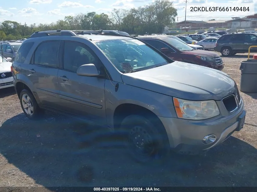 2CKDL63F666149484 2006 Pontiac Torrent