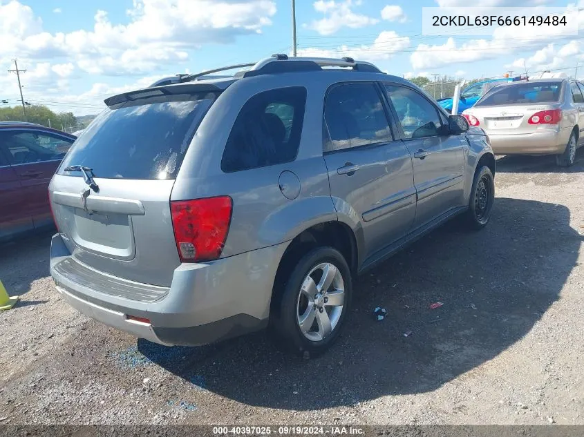 2CKDL63F666149484 2006 Pontiac Torrent