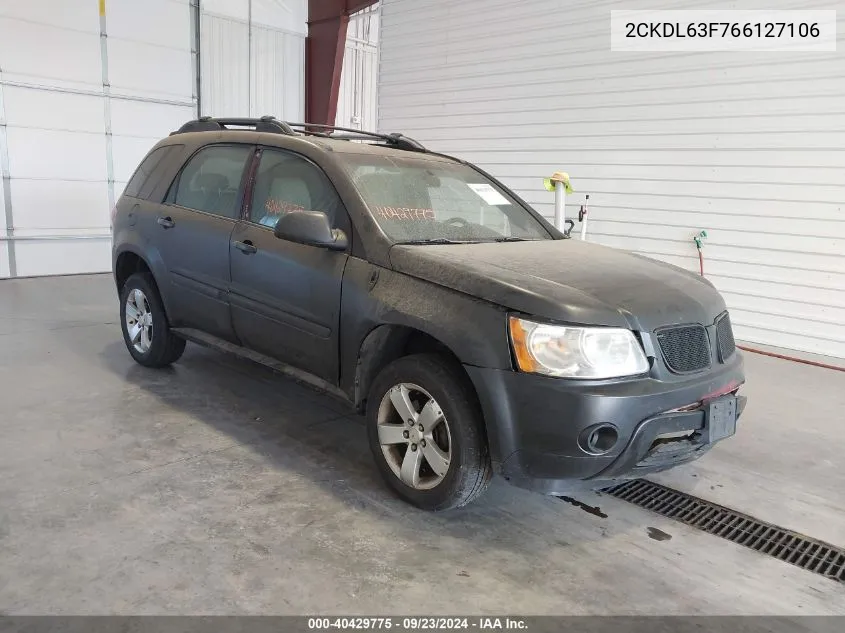 2CKDL63F766127106 2006 Pontiac Torrent