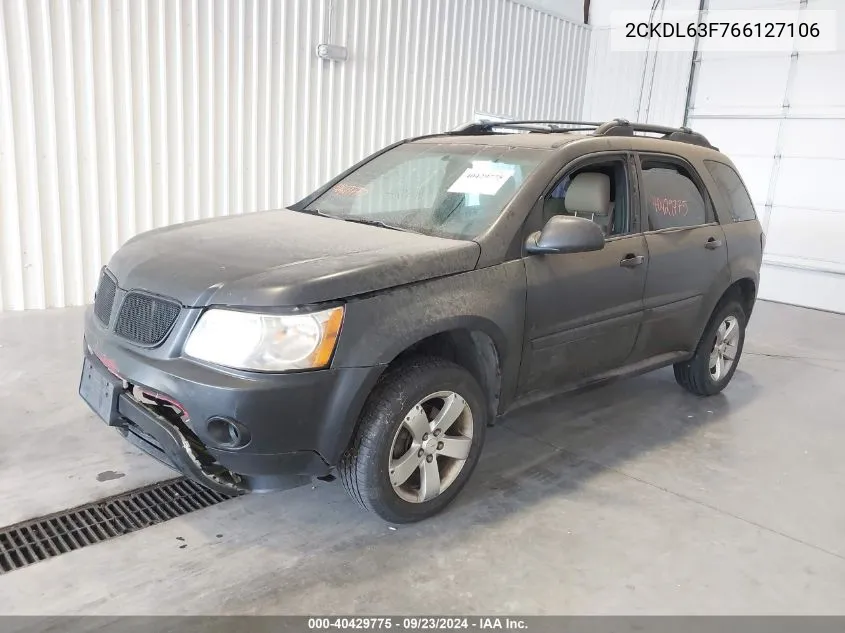 2CKDL63F766127106 2006 Pontiac Torrent