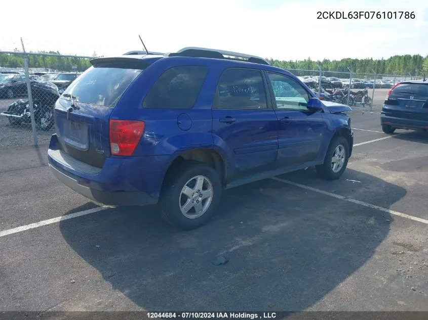 2CKDL63F076101786 2007 Pontiac Torrent