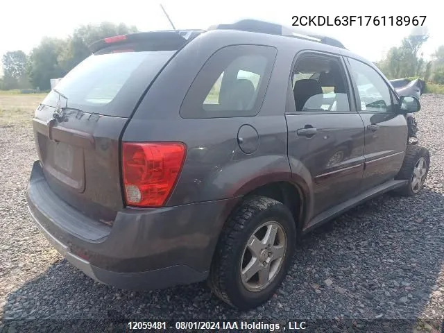 2CKDL63F176118967 2007 Pontiac Torrent